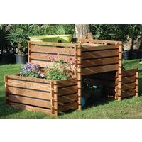 Pack Complet : trio potager 2 x 0,5 m² + 1x1 m² - terreau et graines - Image 2