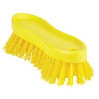 Lot de 10 Brosse papillon, 170 mm, dur, jaune - Image 3