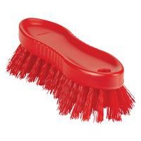 Lot de 10 Brosse papillon, 170 mm, dur, rouge - Image 3