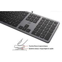 Clavier filaire Slim gris - Mobility Lab - Image 4