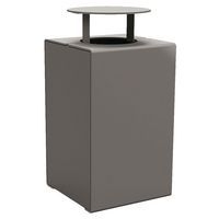 Poubelle Kub 120 L avec couvercle - gris procity - Image principale