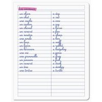 Cahier de vocabulaire 17x22 cm, 96 pages - Image 4