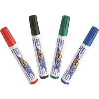 Pochette 4 marqueurs Velleda pointe biseautée BIC - Image 3