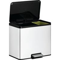 Poubelle à pédale Essential Recycler Step Bin 20+9 L blanc - Image 7