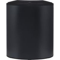 Poubelle tri sélectif Lune Binc 3 flux couvercle fermé noir - Image 3