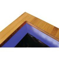 Station de tri sélectif Lune Paxa Large 65L blanc/bleu - Image 2