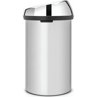 Poubelle Soft-Touch 60L gris métallisé - Image 4