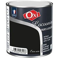 Lot de 2 Murs en bois satiné encre noire 50cl - Image principale