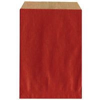 Lot de 48 Sachet kraft rouge 277x45cm - Image principale