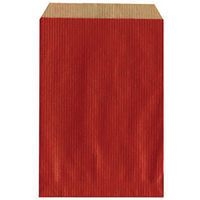 Lot de 96 Sachets kraft rouge 186x35cm - Image principale