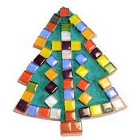 Bocal 750 g mosaïques verre 10x10 mm en couleurs assorties - Image 2