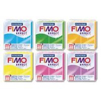 Lot de 6 pains FIMO effet néon - Image principale