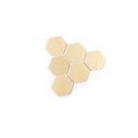 Lot de 30 formes hexagonales bois - Image principale
