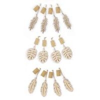 Assortiment de 12 formes ''suspensions'' en bois - Image principale