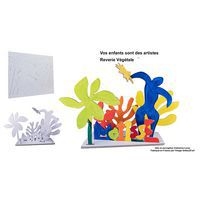 Lot de 5 sculptures carton - rêverie végétale - Image 2