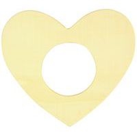 Ronds serviette forme cœur x12 - Image principale