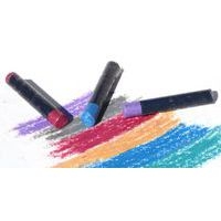 Boîte 12 pastels à l’huile couleurs nacrées 70 mm Ø 10 mm - Image 2