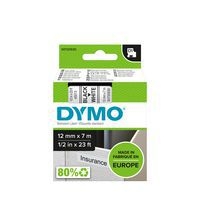 Ruban Dymo 1000, 4500 D1 12 mm x 7 m - noir - Image principale