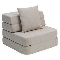 Klip Klap fauteuil convertible 1 coussin beige-KlipKlap - Image principale