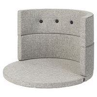 Klip Klap canapé structure mousse ronde pliable gris clair-KlipKlap - Image principale