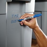 Marqueur permanent Sharpie pointe fine bleu - Boîte de 12 - Image 6