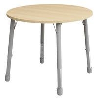 Table Eko ronde ø 100 cm réglable T1 à T3 - hêtre - Image principale