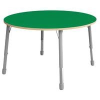 Table Eko ronde ø 136 cm réglable T3 à T6 - vert - Image principale
