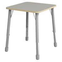 Table Eko carrée 69 x 69 cm réglable T1 à T3 - gris - Image principale