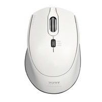 Souris Pro silencieuse sans fil blanche - Port connect - Image principale