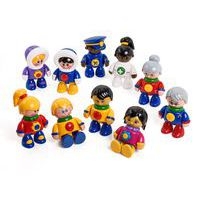 Lot de 10 personnages ethnies Tolo - Image principale