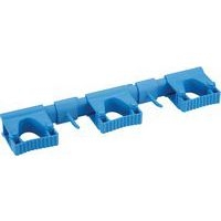 Lot de 5 Support Mural Hygiénique Hi-Flex - 42cm - Bleu - Image principale