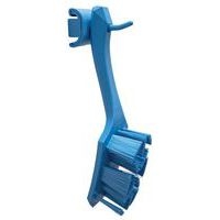 Lot de 5 Support mural hygiénique - Crochet simple - 4,15cm - Bleu - Image 2