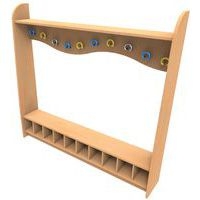 Banc vestiaire simple face - Image principale