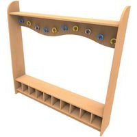 Banc vestiaire - Caisson coloris: Hêtre - Image principale