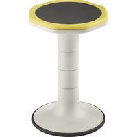 Tabouret octogonal Mogoo T2 à T7 assise jaune - Image principale
