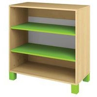 Meuble droit Confetti avec pieds 2 étagères - Image principale