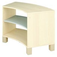 Meuble incurvé Confetti avec pieds 1 étagère - Image principale