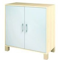 Armoire basse Confetti avec pieds 2 portes - Image 2