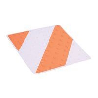 Lot de 5 Dalle podotactible orange/blanc - Novap - Image principale