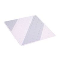 Lot de 5 Dalle podotactible gris/blanc - Novap - Image principale