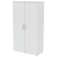 Armoire Portes Battantes 100 x 45 ht 180 cm Blanc - Image principale