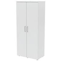 Armoire bois haute portes battantes largeur 80 cm - Image 3