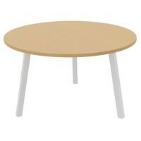 Table de réunion ronde 3 pieds Ø 120 cm Partage - Image principale