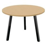 Table de réunion ronde 3 pieds Ø 100 cm Partage - Image 8