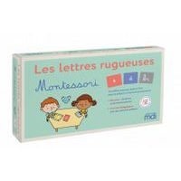 Les lettres rugueuses Montessori Cycles 1 et 2 - Image principale