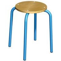 Tabouret assise ronde - Image principale