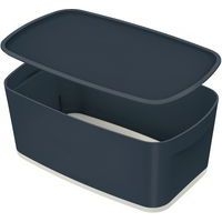 4 Boite de rangement petit format MyBox avec couvercle Cosy gris Leitz - Image principale