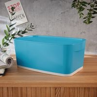 4 Boite de rangement petit format MyBox avec couvercle Cosy bleu Leitz - Image 4