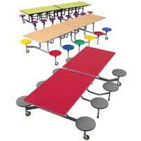 Table mobile junior rectangulaire 16 assises Taille 3 - Sico - Image 2