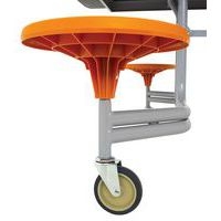 Table mobile Octogonale Solution 8 sièges L156cm T3 gris/bleu ciel - Image 5